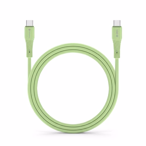 FORCELL F-ENERGY C347 kabelis Type C į Type C QC4.0 PD 5A 100W Silikoninis 1 m žalias