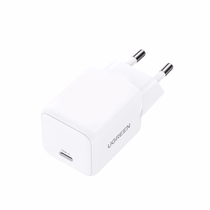 Ugreen Nexode N Series X512 20W GaN 1x USB-C tinklo įkroviklis - baltas