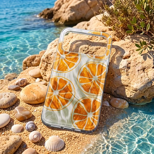 Ultra Trendy Summer dėklas iPhone 13 6,1" oranžinis