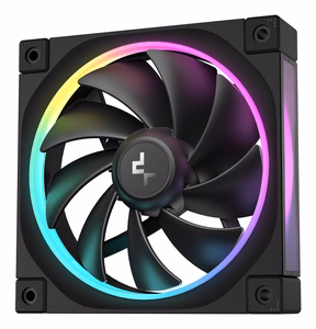 DeepCool FL12 kompiuterio korpuso ventiliatorius 12 cm juodas 1 vnt.