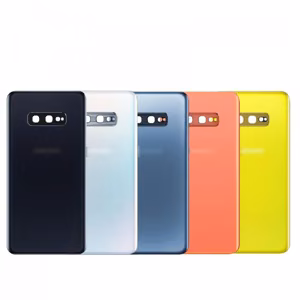 Galinis dangtelis skirtas Samsung G970 S10e / Prism Black / (su kameros stikliuku) HQ