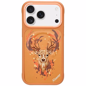 Nimmy Elnias MagSafe dėklas iPhone 17 Pro oranžinis