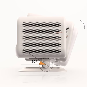 "Yaber L2 Plus" LCD FullHD 1080p multimedijos projektorius su JBL garsiakalbiais - smėlio spalvos