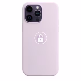 Dėklas "Silicone Case v2" skirtas iPhone 14 Pro / Lilac / su įpakavimu