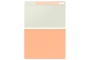 BX810POE Smart Book Cover Samsung Galaxy S10+/Tab S9+/S9FE+, oranžinis