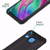 ARMOR dėklas telefonui SAMSUNG A40 juodas