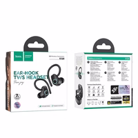 HOCO belaidės ausinės bluetooth TWS EQ8 juodos