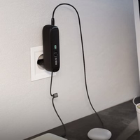 SBS Hybrid PD 20W 5000mAh išorinė baterija su įmontuotu kabeliu ir sulankstomu kištuku - juoda