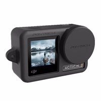 Silikoninis guminis dėklas PGYTECH, skirtas OSMO Action (juodas)