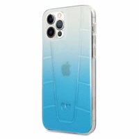 Mercedes Transparent Line dėklas telefonui iPhone 12 / iPhone 12 Pro - mėlynas