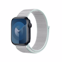 Crong Nylon - sporto Band Apple Watch 38/40/41/42 mm (Pastel pilkas)