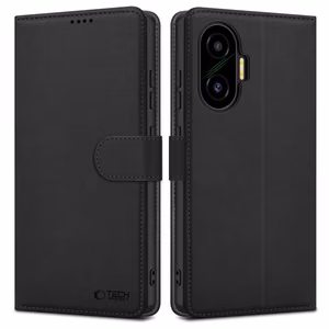 Tech-Protect dėklas telefonui su pinigine Xiaomi Poco F7 5G - juodas