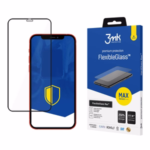 3mk FlexibleGlass Max™ hibridinis stiklas iPhone 12 Pro Max