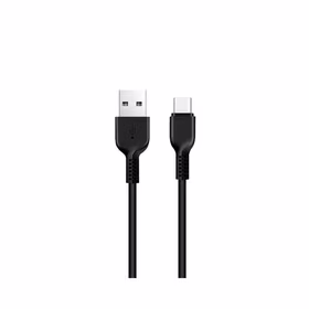 Kabelis USB A į USB C Hoco 2,4A 2 m X20 juodas