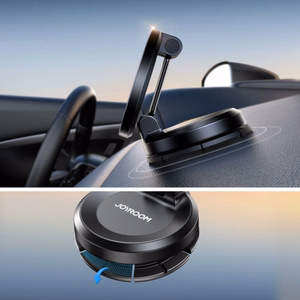 Automobilinis laikiklis Joyroom JR-ZS505 juodas (magnetinis / lipnus pagrindas)