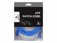 Gembird UTP Cat6 kabelis RJ45 5m mėlynas