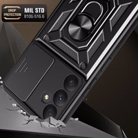 Tech-Protect CamShield Pro dėklas Samsung Galaxy S24 FE - juodas