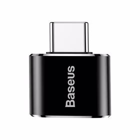 Adapteris Baseus USB-A to Type-C OTG juodas CATOTG-01