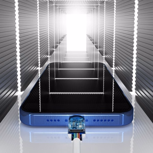 Baseus kabelis Simple Wisdom USB - Lightning 1,5 m 2,4A baltas 2 vnt.