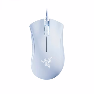 Razer DeathAdder Essential – gaming mouse, wired ergonomic model, white