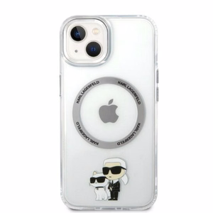 Karl Lagerfeld KLHMP14MHNKCIT iPhone 14 Plus 6.7" kietas dėklas transparent