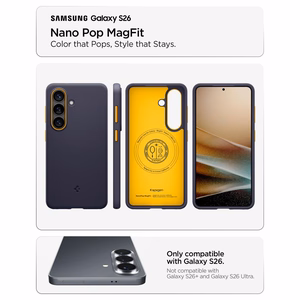 Spigen Nano Pop Mag MagSafe Dėklas for Samsung Galaxy S26 - mėlynas