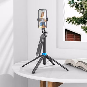 Selfie stick Hoco tripod with wireless remote control K22 black