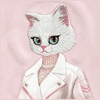 Nimmy Magnetinis Madingas Mielas Augintinis MagSafe Dėklas telefonui iPhone 16 Pro Max - Rožinis