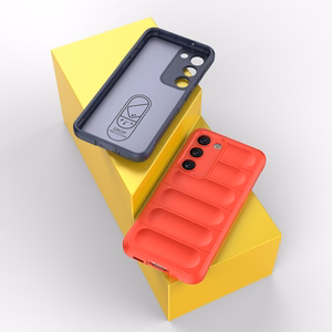 Magic Shield dėklas Samsung Galaxy S23+ lankstus šarvuotas dangtelis juodas