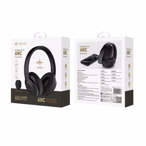 "Devia" "Bluetooth" ausinės "EarBass Pro1" juodos su ANC