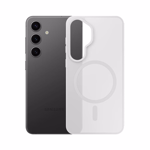 3mk Smoke MagCase skirtas Samsung Galaxy S25 baltas-skaidrus