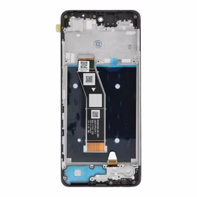 FixCell LCD ekranas MOTOROLA G24 / G24 POWER OEM su rėmeliu