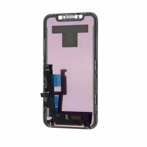 LCD ekranas iPhone Xr su skaitmeniniu juodas