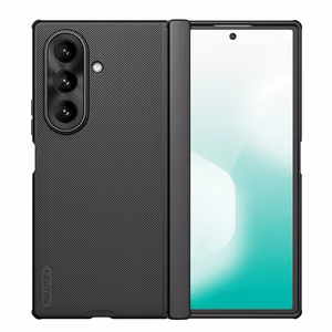 Nillkin Super Frosted Shield Fold Magnetinis dėklas Samsung Galaxy Z Fold 7 suderinamas su MagSafe - juodas