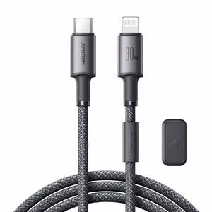 Кабель Joyroom S-A50 Unlimited Series 30W USB-C - Lightning с магнитным органайзером 1,2 м - серый