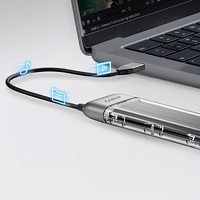 Orico TXM2-C3 M.2 NVME USB-C 3.2 10Gb/s diskų įrenginys - pilkas
