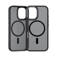 Benks Magnetinė Mist dėklas Metal Frame Iphone 16 Plus juodas