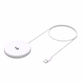 "Forever MAWC-300" magnetinis belaidis įkroviklis Qi2 15W sidabrinis