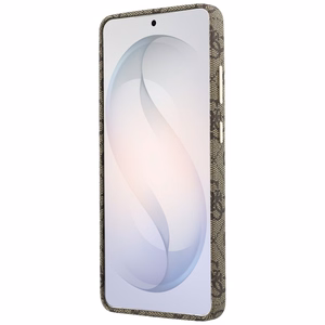 Guess dėklas 4G Script MagSafe skirtas Samsung Galaxy S26 Ultra rudas