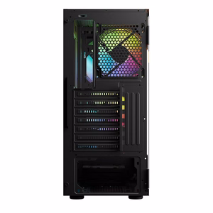Logic ARYA ARGB MINIDI USB 3.0 kompiuterio korpusas, juodas