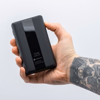 Išorinė baterija Forcell F-Energy Energo P20K2 QC3.0 PD 3A 22,5W 20000 mAh juoda