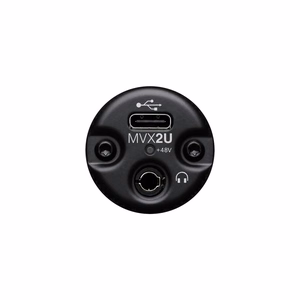 Shure MVX2U Gen 2 – skaitmeninė garso sąsaja