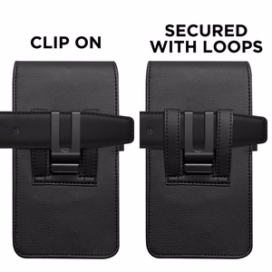 Tech-Protect SM75 dėklas 5.8–6.8" išmaniesiems telefonams - juodas