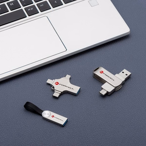 FORCELL F-DATA USB atmintinė Metal 32GB USB3.2 Gen 1 (USB A) sidabrinė