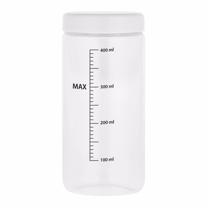 Belaidis trintuvas su 450 ml stikliniu indu, 100 W, 6 peiliukai
