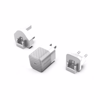 Energizer Ultimate - Multiplug EU / UK / US GaN 20W PD mains įkroviklis (sidabrinis)