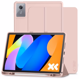 Tech-Protect SmartCase Pen dėklas su rašiklio laikikliu, skirtas Lenovo Idea Tab / K11 Gen. 2 11.0 TB-336 – rožinis