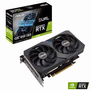 Asus Dual RTX 3060 V2 OC видеокарта