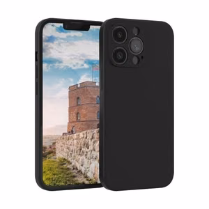 Dėklas "Liquid Silicone" skirtas Honor 50 juodas
