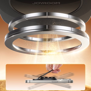 Magnetinis telefono laikiklis su siurbtukais Joyroom JR-ZS418 juodas
